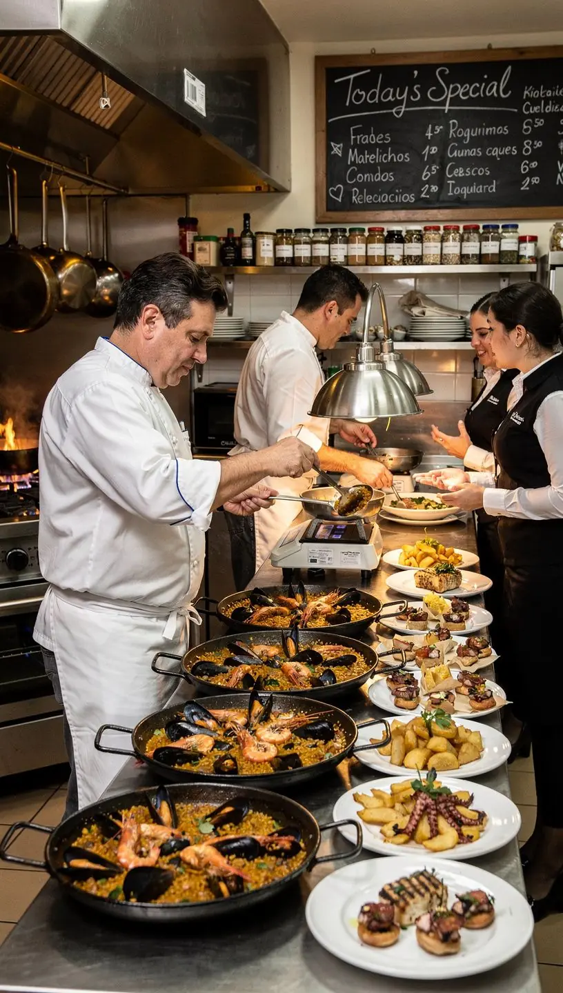 Evaluación de recomendaciones de porciones de comida en España.