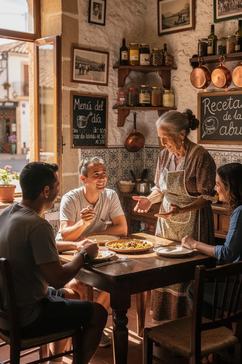 Tendencias de porciones en la cocina española.