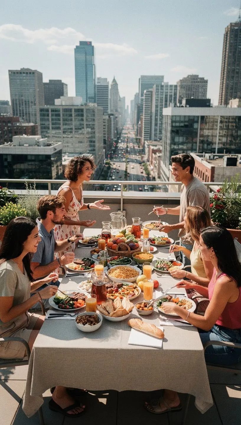 Reflexiones sobre porciones en casa en España.
